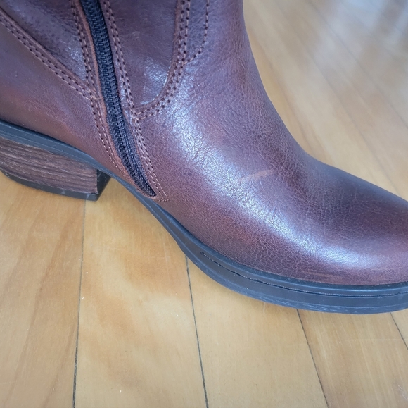 Fly London Knee High Leather Boots - Picture 7 of 8